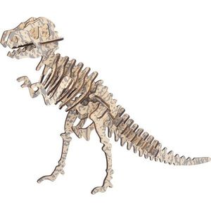 Dřevěné 3D puzzle Tyrannousaurus vyobraziť