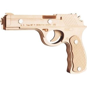 Dřevěné 3D puzzle Woodcraft Beretta M9 vyobraziť