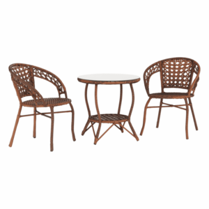 stolička umelý ratan/stohovateľná vyobraziť