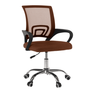 Kancelárska stolička, hnedá/čierna, DEX 4 NEW vyobraziť