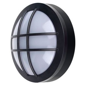 Solight Čierne LED stropné/nástenné svietidlo guľaté s mriežkou 20W IP65 WO754 vyobraziť