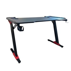 Profesionálny herný stôl s karbónovým povrchom, s LED osvetlením vyobraziť