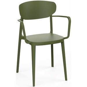 Jedálenská stolička MARE ARMCHAIR Rojaplast Zelená vyobraziť