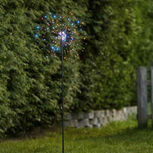 Vonkajšia zapichovatelná svetelná dekorácia Star Trading Outdoor Firework Rumio, výška 110 cm vyobraziť