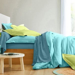 Jednofarebná posteľná súprava z bavlny vyobraziť