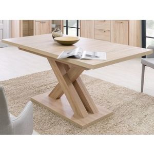 Rozkladací jedálenský stôl Avanti 160x90 cm, dub sonoma% vyobraziť