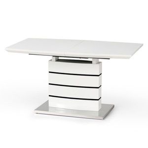 Sconto Jedálenský stôl NURD biela/čierna vyobraziť