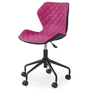 Sconto Detská stolička SUZAAN 2 ružová/čierna vyobraziť