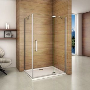 H K - Obdĺžnikový sprchovací kút AIRLINE, 100x90 cm s jednokrídlovými dverami s pevnou stenou SE-AIRLINE10090 vyobraziť