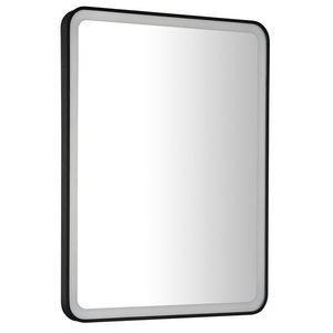 SAPHO - VENERO zrkadlo s LED osvetlením 60x80cm, čierna VR260 vyobraziť