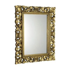 SAPHO - SCULE zrkadlo v ráme, 70x100cm, zlatá IN163 vyobraziť