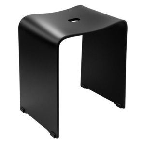 RIDDER - TRENDY kúpeľňová stolička 40x48x27, 5cm, čierna mat A211110 vyobraziť