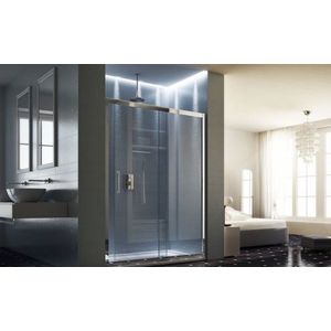 Sprchové dvere HOPA MAYA - Farba rámu zásteny - Hliník leštený, Rozmer A - 100, Smer zatváranie - Univerzálny Ľavé / Pravé, Výplň - Acidato bezpečnostné sklo - 6 mm BLMA100CM vyobraziť