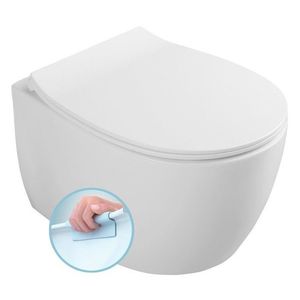 ISVEA - SENTIMENTI závesná WC misa, Rimless, 36x51cm, biela 10AR02012 vyobraziť