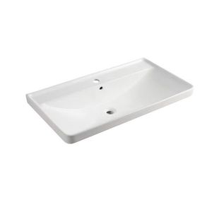 MEREO - Nábytkové umývadlo , 101x45, 7x20, 5 cm, keramické, biele UC10148 vyobraziť