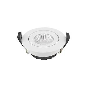 Sigor LED bodový podhľad Diled, Ø 8, 5 cm, 6 W, Dim-To-Warm, biely vyobraziť