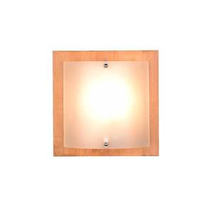 Trio Lighting Nástenné svetlo Pali, svetlé drevo/biela, výška 25 cm vyobraziť