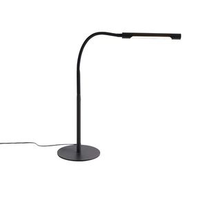 Dizajnová stolná lampa čierna vrátane LED s dotykovým stmievačom - Palka vyobraziť