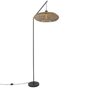 Orientálna stojaca lampa čierny bambus - Ostrava vyobraziť