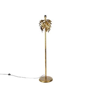 Vintage stojaca lampa antická zlatá 32 cm bez tienidla - Linden vyobraziť