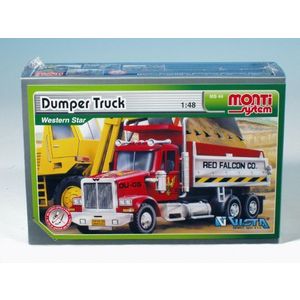 Monti Dumper Truck Western star Stavebnica 1: v krabici 22x15x6cm vyobraziť