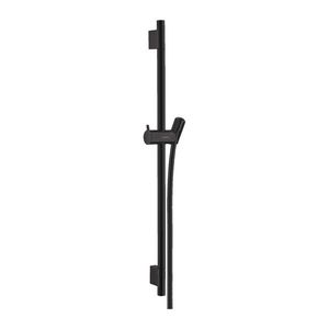 Hansgrohe Unica - S Puro sprchová tyč 650 mm so sprchovou hadicou Isiflex 1600 mm, matná čierna 28632670 vyobraziť