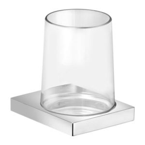 Keuco Edition 11 - Držiak s pohárom, chróm/číre sklo 11150019000 vyobraziť