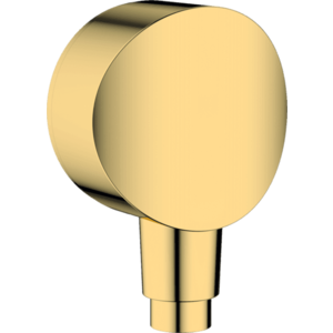 Hansgrohe FixFit S - Nástenné kolienko so spätným ventilom, leštený vzhľad zlata 26453990 vyobraziť