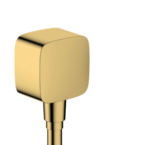 Hansgrohe FixFit - Nástenné kolienko so spätným ventilom, leštený vzhľad zlata 26457990 vyobraziť