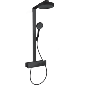 Hansgrohe Rainfinity - Showerpipe 250 1jet EcoSmart s termostatom ShowerTablet 350, čierna matná 28742670 vyobraziť