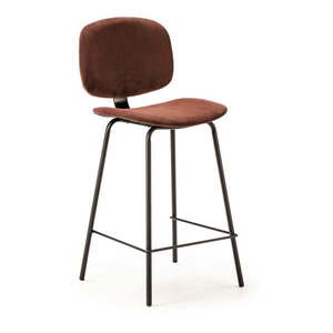 Vínové barové stoličky v súprave 2 ks (výška sedadla 64 cm) Arus – Marckeric vyobraziť