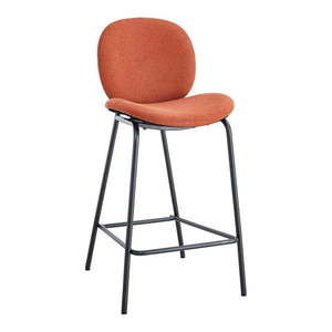 Barové stoličky v súprave 2 ks v tehlovej farbe (výška sedadla 65 cm) Cori – Marckeric vyobraziť