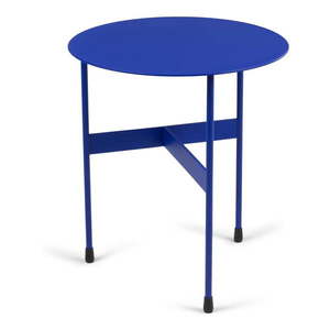 Kovový okrúhly odkladací stolík 40x40 cm Mira – Spinder Design vyobraziť