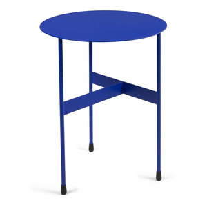 Kovový okrúhly odkladací stolík 45x45 cm Mira – Spinder Design vyobraziť