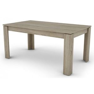 Jedálenský stôl Inter 160x80 cm, dub sonoma, rozkladací% vyobraziť
