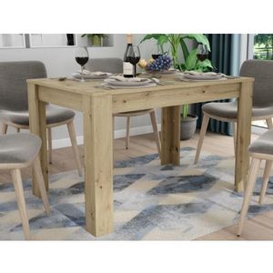 Jedálenský stôl Adam 120x80 cm, dub artisan, rozkladací% vyobraziť