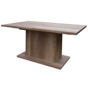 Jedálenský stôl Paulo 160x90 cm, dub canyon, rozkladací% vyobraziť