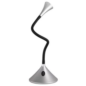 Sconto Stolná LED lampa VIPER strieborná vyobraziť