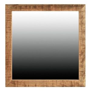 Sconto Nástenné zrkadlo MARBLE 70x70 cm, mangovník vyobraziť