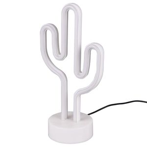 Sconto Stolná LED lampa CACTUS biela vyobraziť