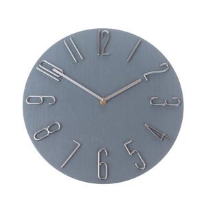 Sconto Nástenné hodiny METALLIC sivá, ⌀ 31 cm vyobraziť