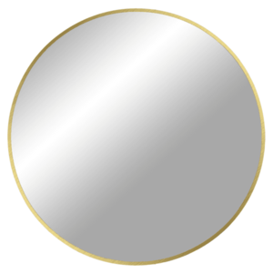 Sconto Zrkadlo MODRAD GOLD zlatá, priemer 80 cm vyobraziť
