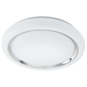 Sconto Stropné LED svietidlo CAPASSO biela/strieborná vyobraziť