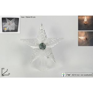 MAKRO - Špic-hviezda na stromček LED vyobraziť