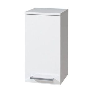 MEREO - Bino kúpeľňová skrinka horná 63 cm, pravá, biela CN666 vyobraziť