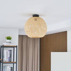 Lindby Lindby Dabila stropné svietidlo z bambusu E27 vyobraziť
