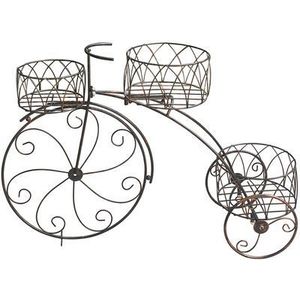Dekorácia Strend Pro, stojan na 3 kvetináče, bicykel vyobraziť