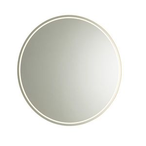 Moderné kúpeľňové zrkadlo 80 cm vrátane LED a dotykového stmievača - Sebas vyobraziť
