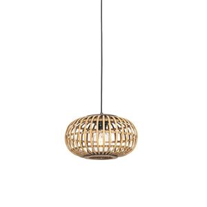Orientálna závesná lampa bambus 32 cm - Amira vyobraziť