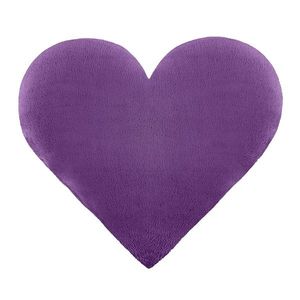 Bellatex Tvarovaný vankúšik Srdce fialová, 42 x 48 cm vyobraziť